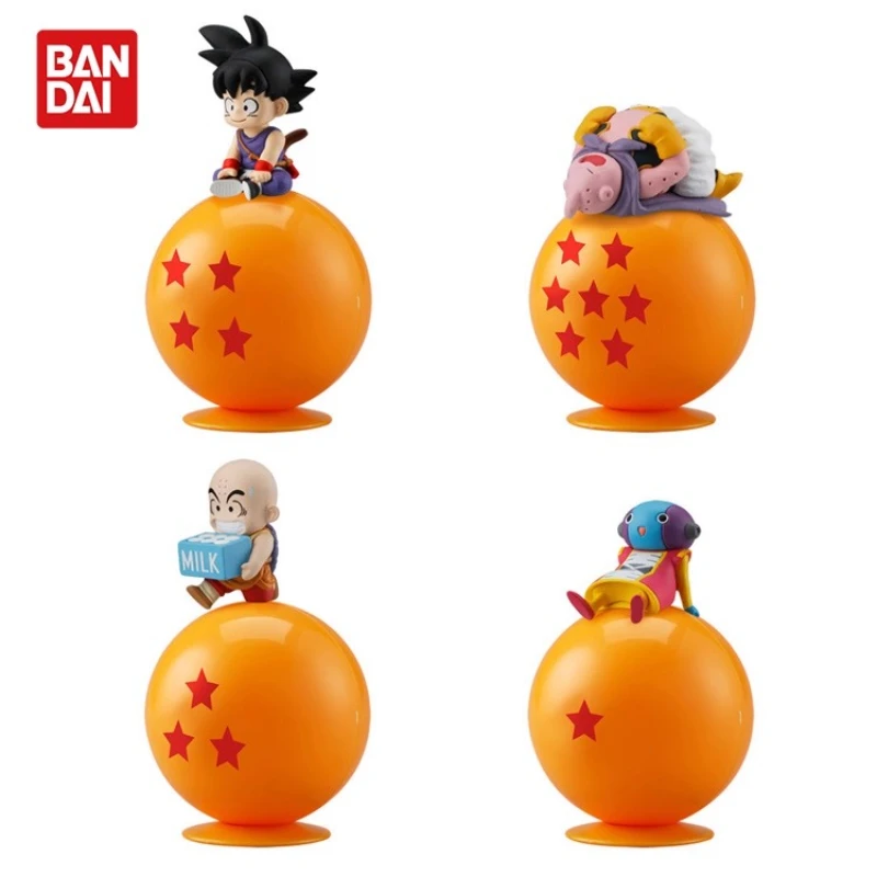 

Bandai 4PCS Gashapon DRAGON BALL ドラゴンボール Majin Buu Son Goten Toys For Kids Action Figure Gifts Collectible Model Ornaments