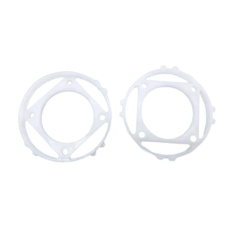 5pcs 100x60x15mm 15 ° خطوات أبيض تحديد موقع الحلقات السفلية قوس الدعم لكؤوس الشفط