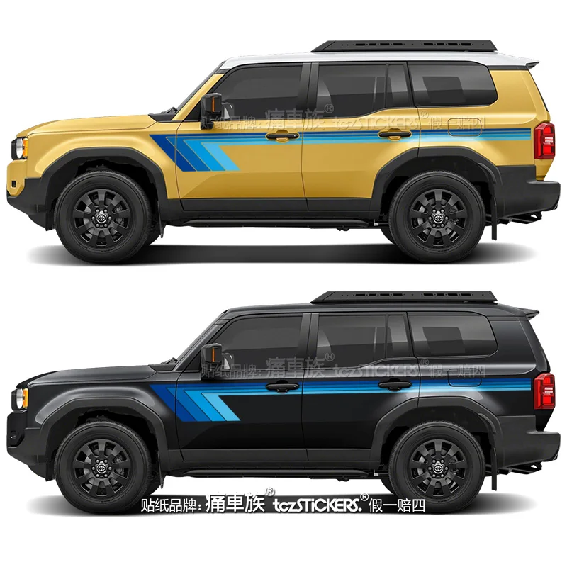 

Car sticker body modification custom fashionable Decal film accessories For Toyota Prado LC250 2024 2025