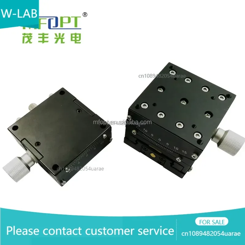 SPGOH-60A80 Series/High Accuracy Precision Rotary Stages with Dovetail Slide and Worm Gear