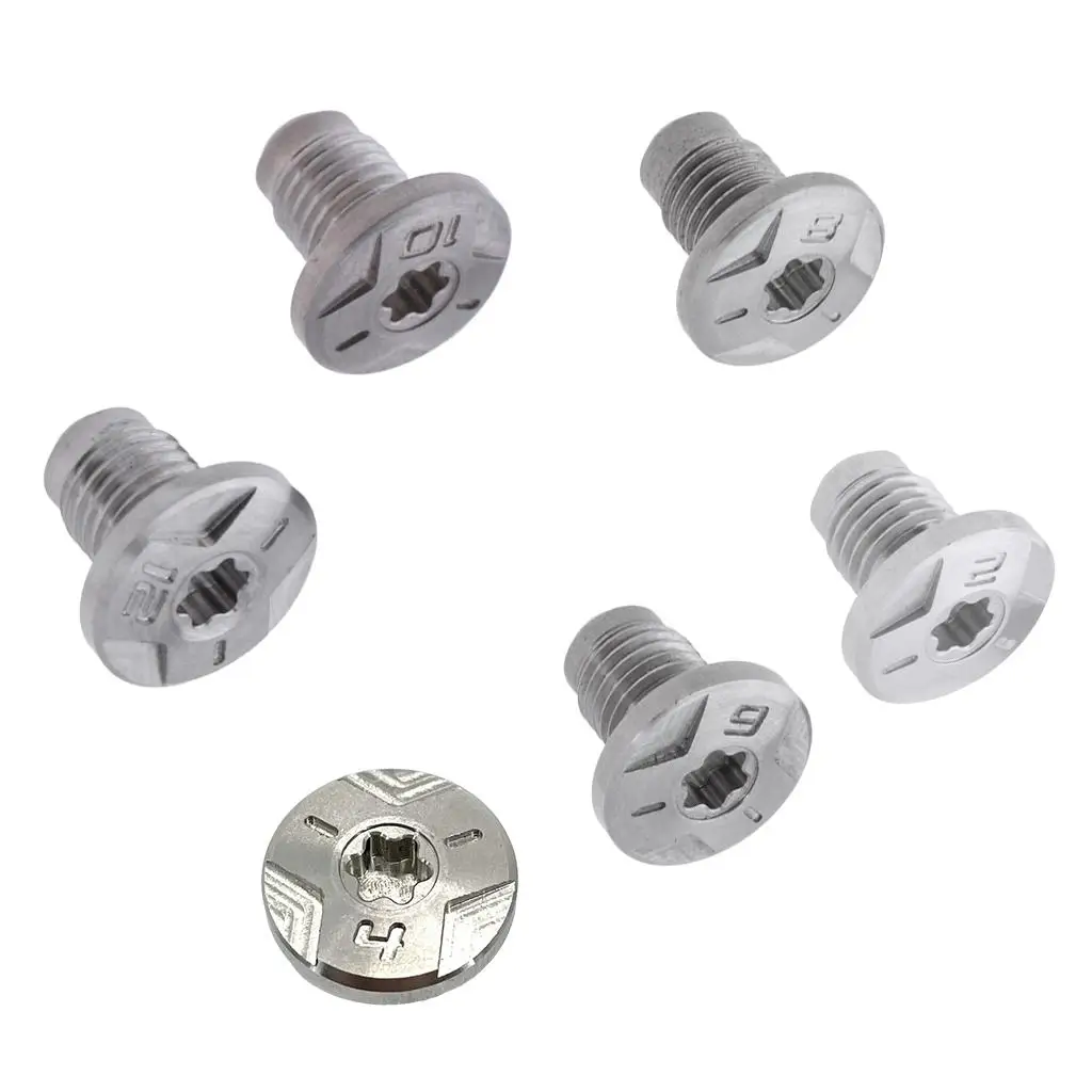 Golf Weight Screw Made of Stainless Steel / Tungsten Steel 4 G / 6 G / 8 G / 12