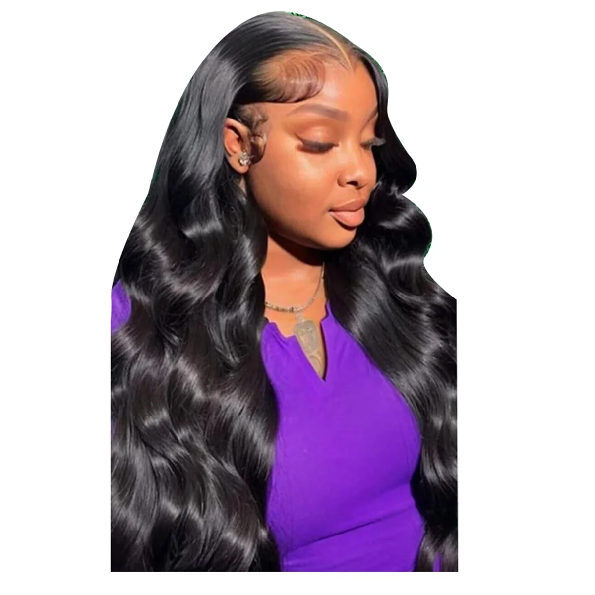 

26 Inch Body Wave Lace Front Wigs Wigs Pre Plucked with Baby Hair Glueless Wigs