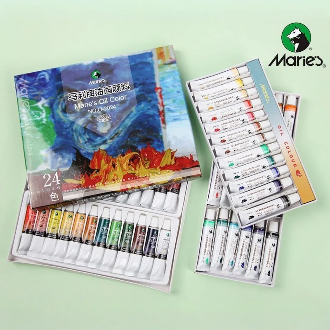 

Профессиональные цветные пигменты для масляной живописи, 12 цветов, 18 цветов, 24 цвета, 12 мл, набор пигментов для начинающих в искусстве