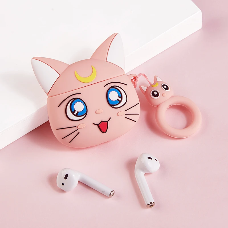 Cartoon Cute chicken For airpods case Silicone Cover For airpods 1 2 Case Earphone 3D Headphone case Protective For Airpods Pro