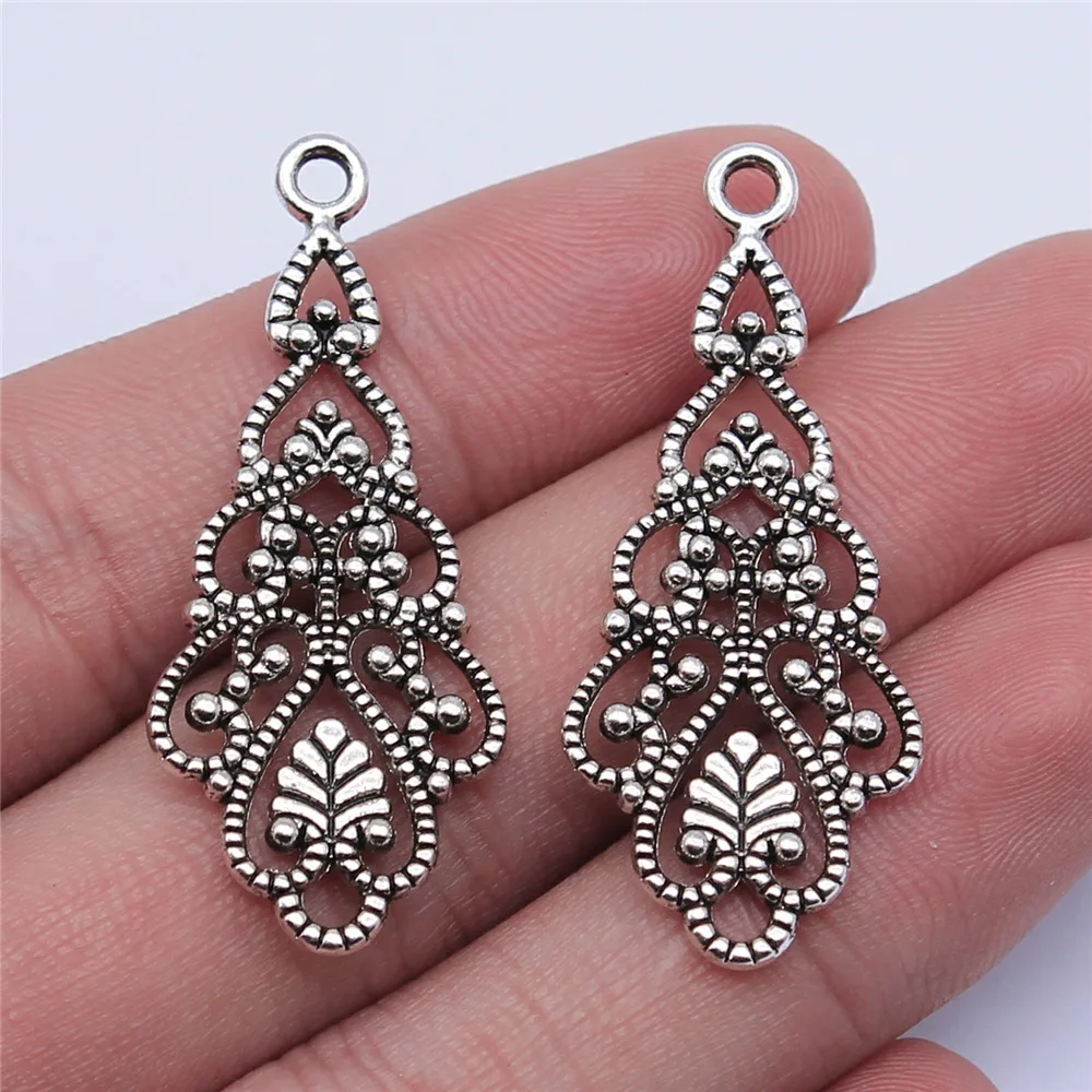10pcs Waterdrop Charms for DIY Earring Making