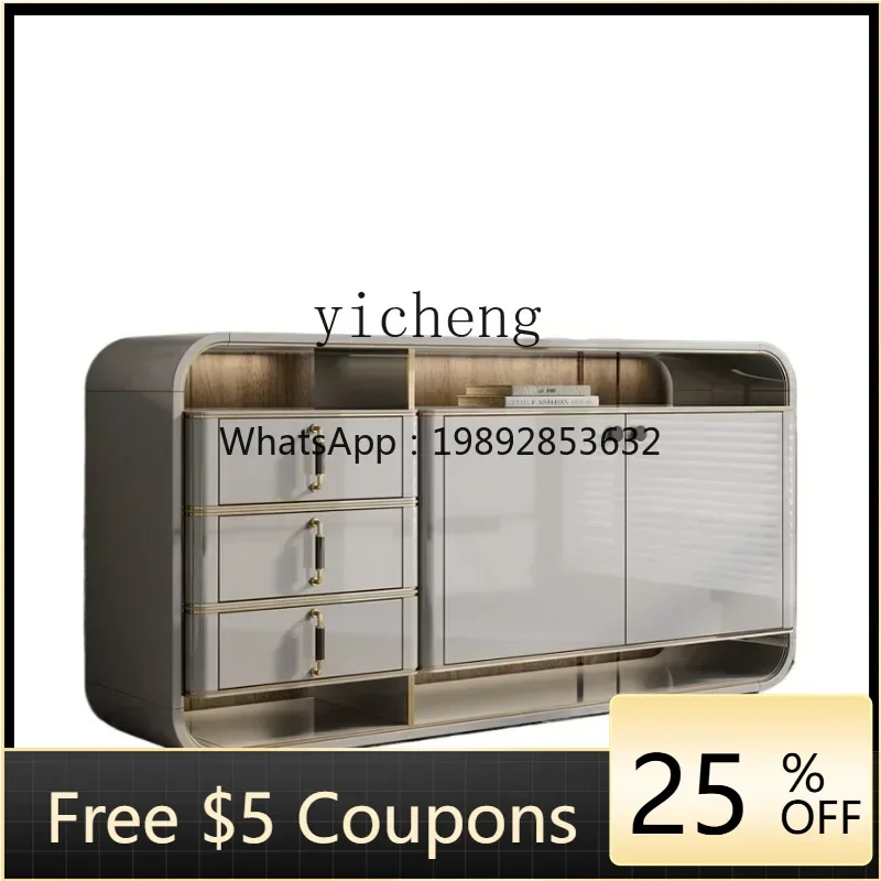 

U8 light luxury dining side cabinet modern simple entrance living room minimalist TV side cabinet