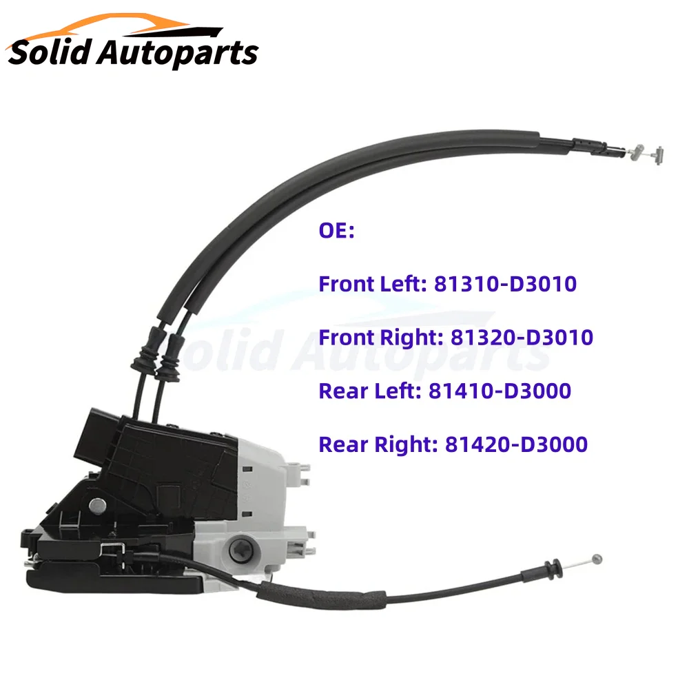 Car Door Lock Actuator For Hyundai Tucson 2016-2020 81310-D3010 81320-D3010 81410-D3000 81420-D3000