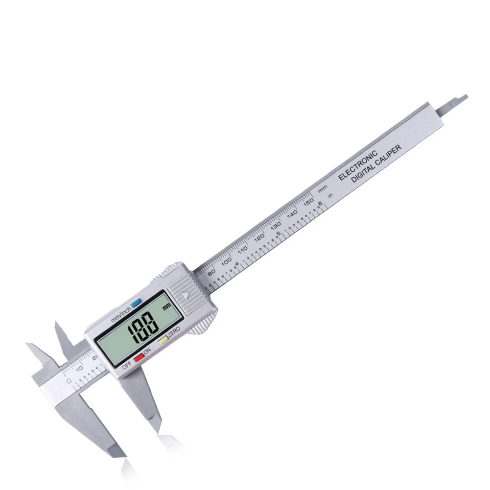 

0-150mm LCD Digital Depth Ruler Electronic Vernier Calipers Gauge Micrometer