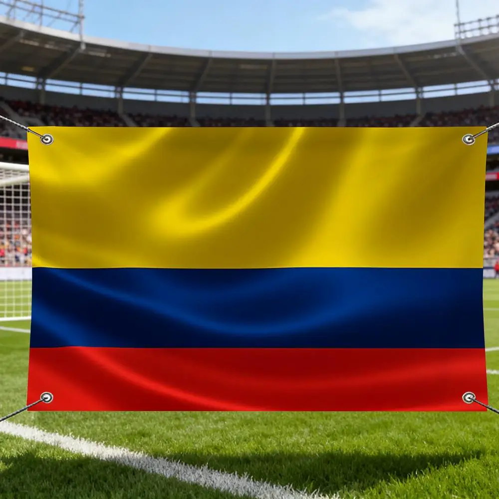 Colombia Flags Flags Outdoor Garden Flag Banner Decorative Yard for Home Patio Lawn Seasonal Holiday Party