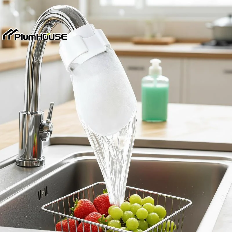 40/50/100Pcs Universal Faucet Filter Cotton Anti-splash Thickened Faucet Filter With T-strap Tap Water Filter Bag
