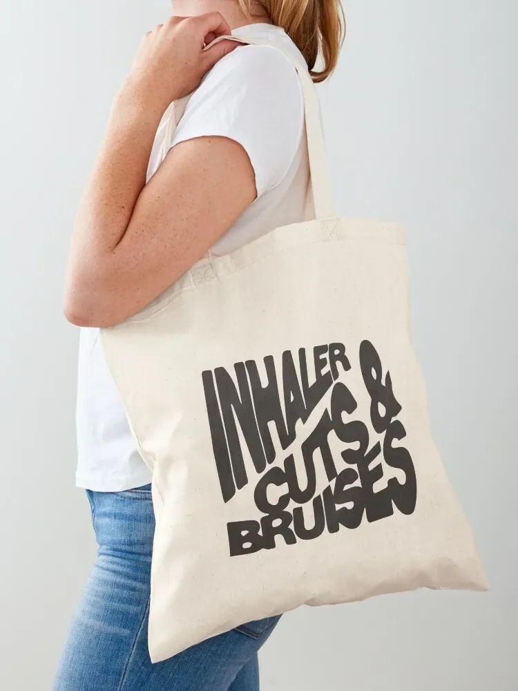 Inhaler Cuts and Bruises Album Cover Sticker Poster Tshirt Tote Bag tote bags cloth bags Lady bags Tote Bag