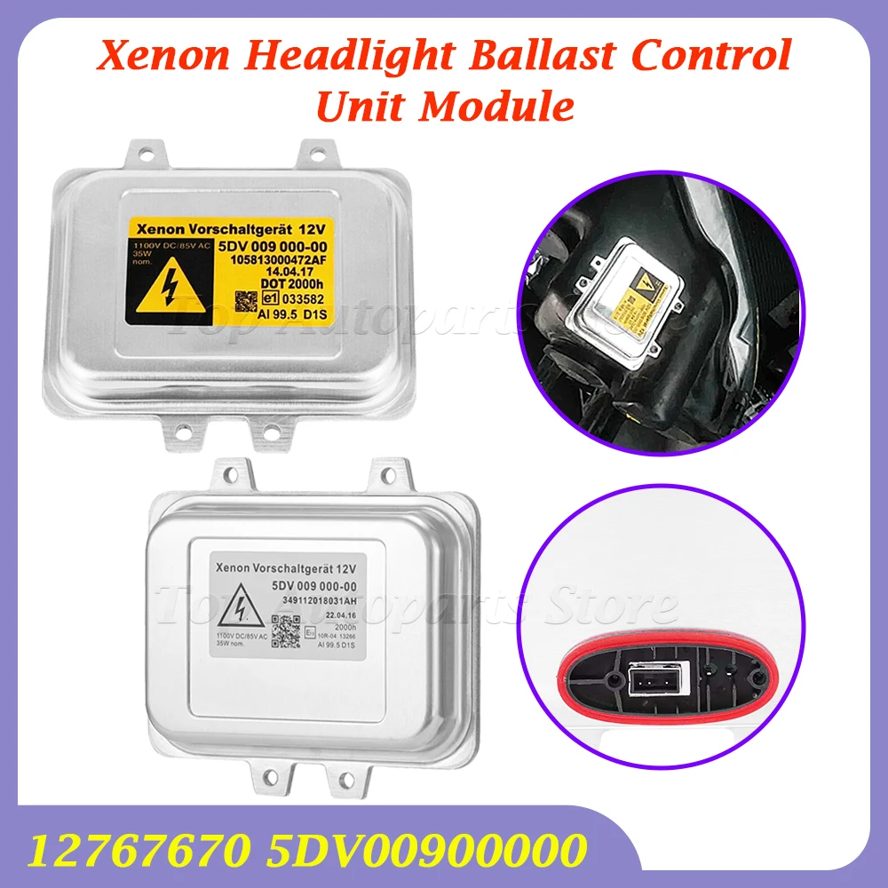 

Блок управления ксеноновыми фарми для BMW E60 E61 Ford MERCEDE-BENZ Land Rover HYUNDAI OEM 12767670 5ДВ 00900000 5ДВ 009000 -00