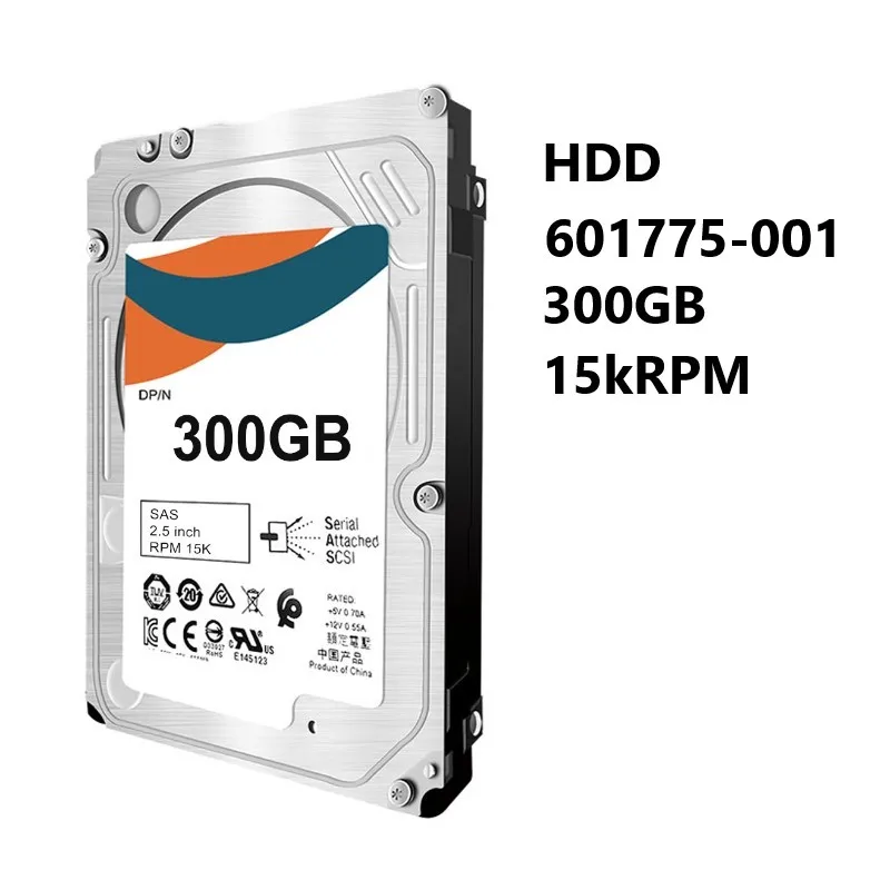 NEW HDD 601775-001 AP858A 604086-001 300GB 15000RPM SAS 6Gb/s 3.5in LFF Hot-Plug Dual Port Hard Drive for H+-P-E-MSA Storage