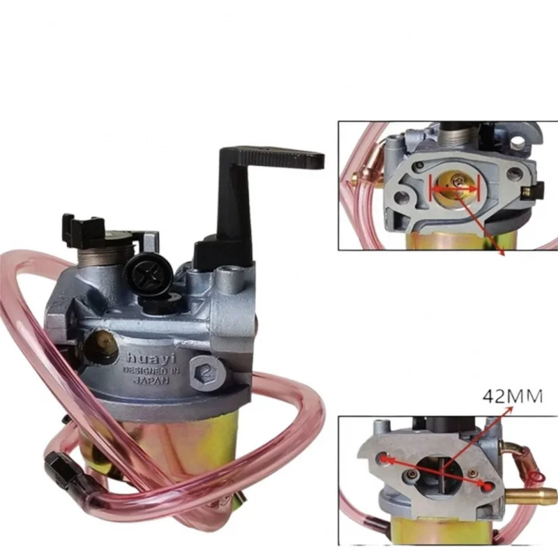 KIPOR KGE1000TI TI1000 P15D-1 1KVA デジタル発電機 IG1000 キャブレターアクセサリーに適しています。