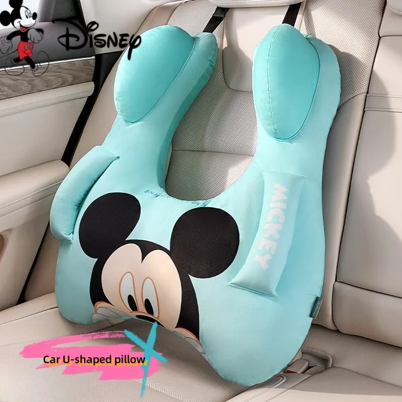 

Disney Mickey Minnie movie and television peripherals children's car headrests rear anti-drop neck guards sleeping artifact