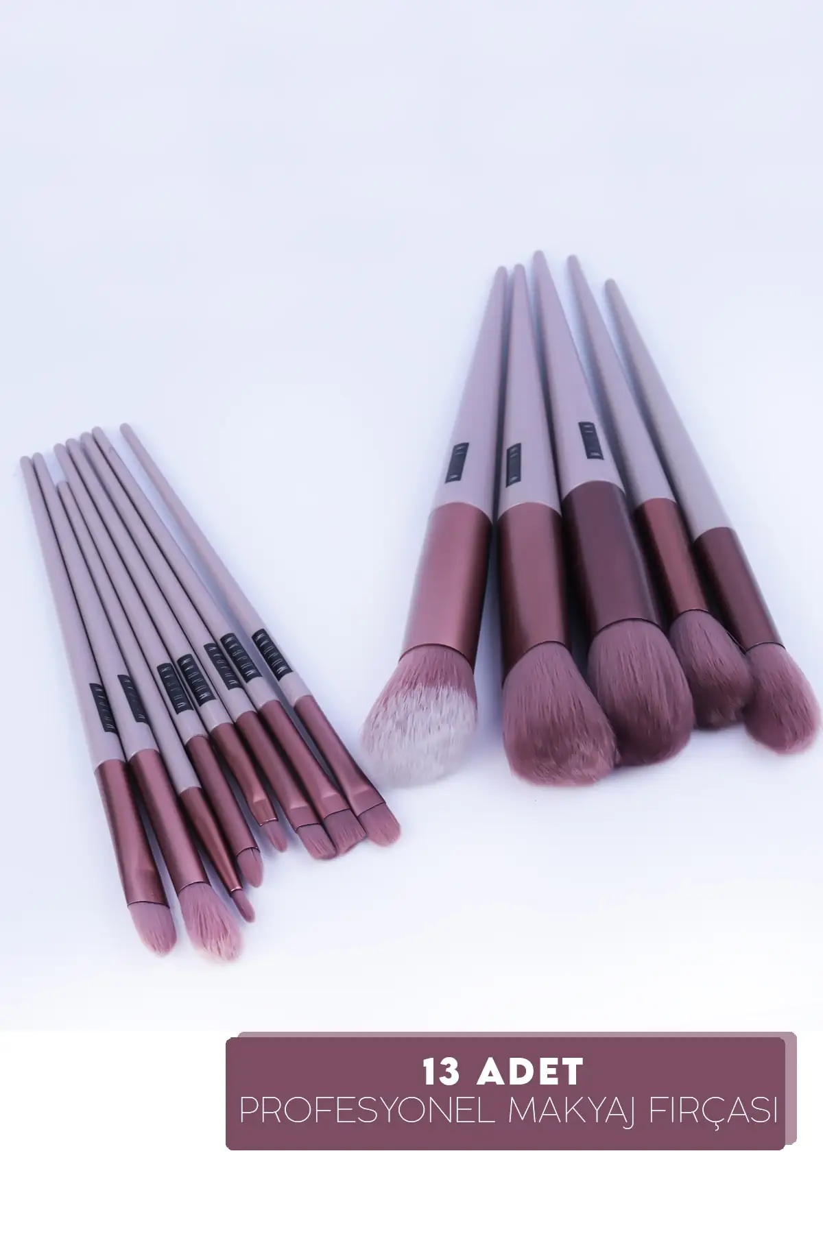 SIRMAK Special Boxed Brush Set of 13 Pink Fast Shipping Unique Box Quality Brushes