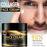Crème raffermissante et hydratante au collagène rétinol pour hommes crème hydratante Anti-rides vieillissement raffermissant visage hommes soins de la peau 5