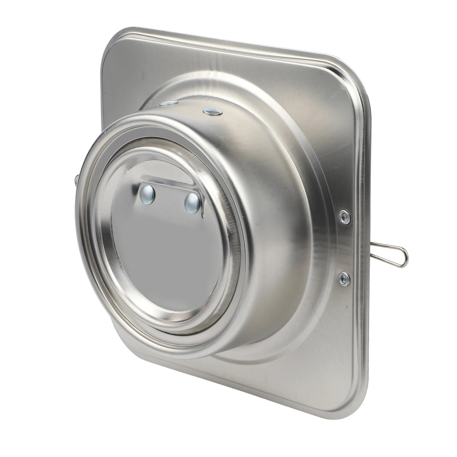 For Kitchen And Bathroom Connecting 100mm Pipe 145*145*98mm Kitchen Range Hood Valve Anti-odor Valve Heat Resistance