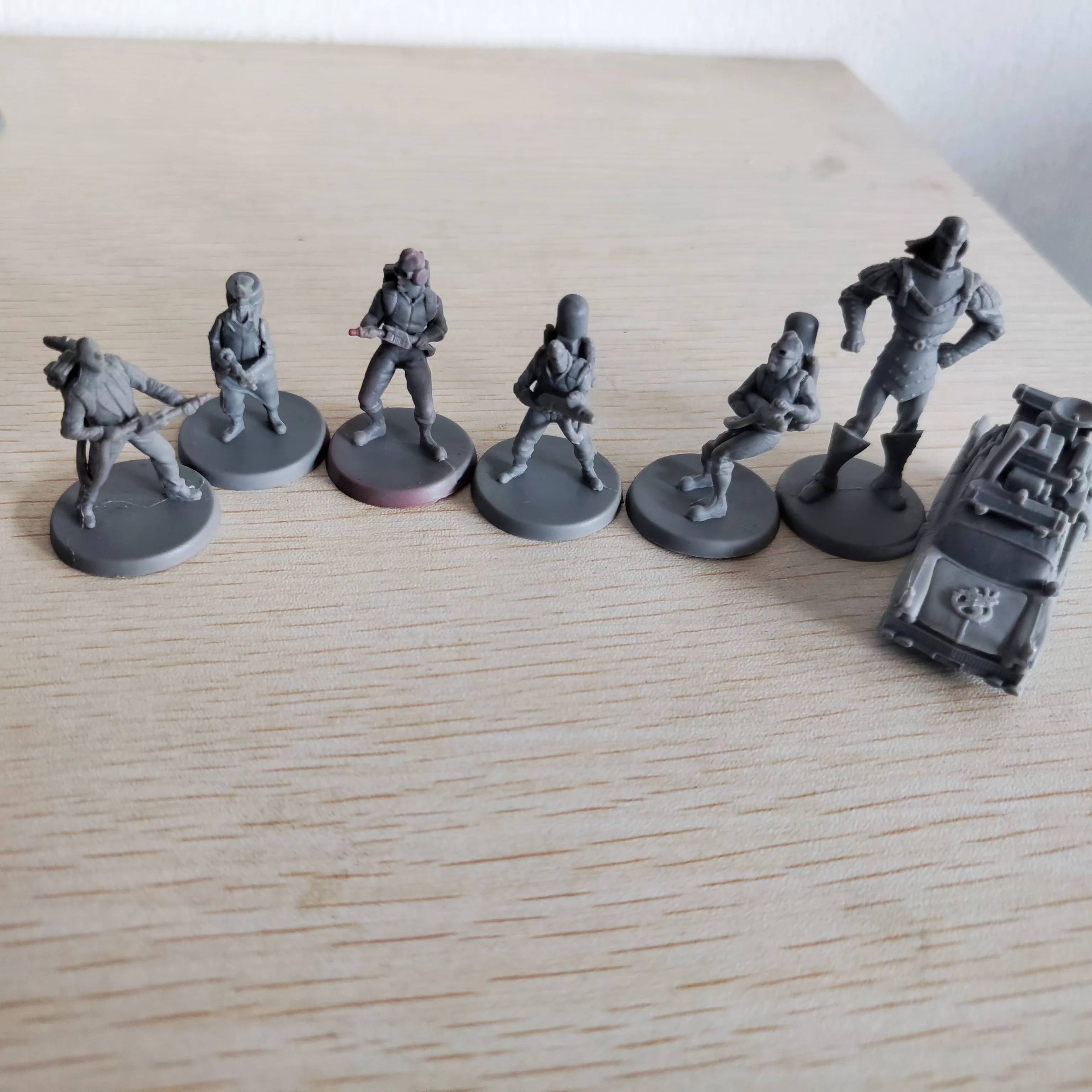 13 قطعة كيك ستارتر Cryptozoic GHOSTBUSTERS هيلكوبتر لوحة سيارة لعبة مصغرة