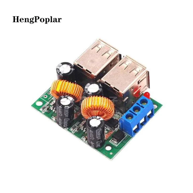 36/24/12/9V a 5V 3A step-down 4USB super USB interfaccia ricarica auto solare