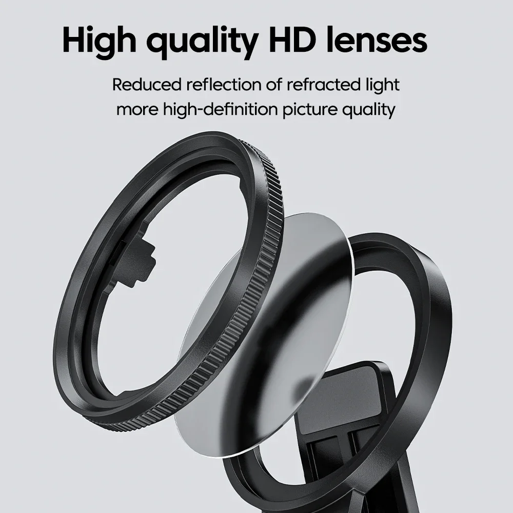 52mm CPL Mobile Phone Lens Filter Lens Clip Camera Accessories Circular Polarizer Filter for Canon Nikon for All Smartphone view 3