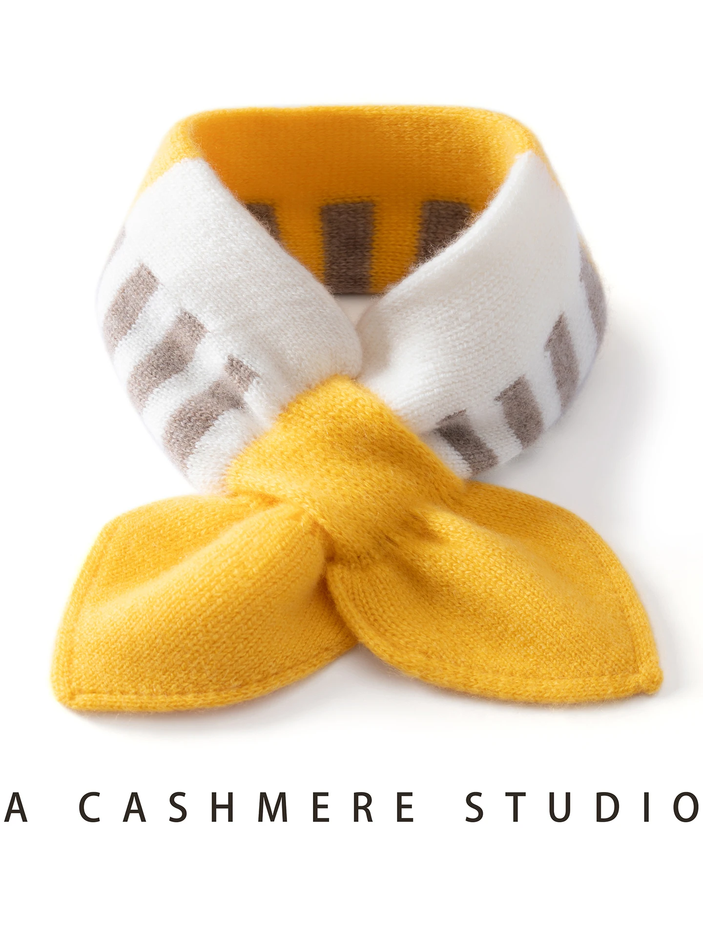 Echarpe-pour-enfants-100-cachemire-pur-garcons-et-filles-rayures-motif-croise-petit-cache-cou-tricote-chaud-automne-hiver-tendance