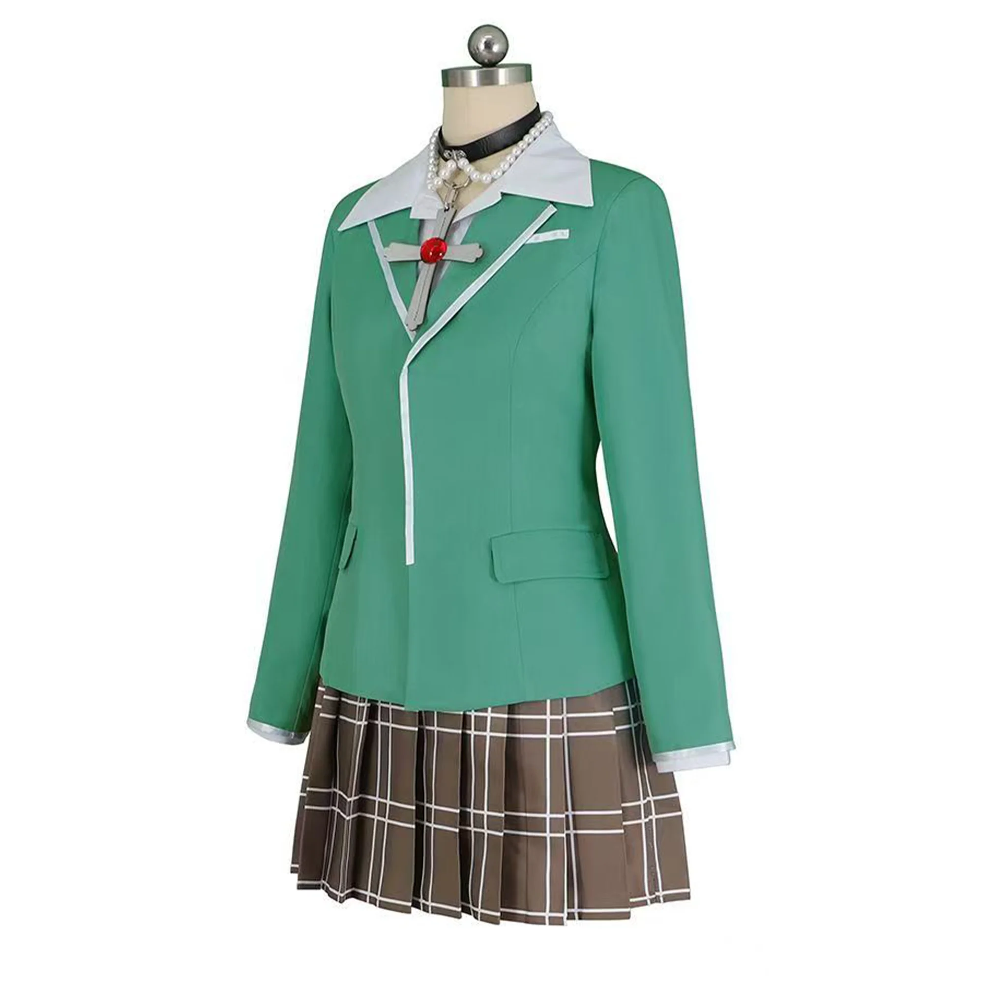 Anime Akashiya Moka przebranie na karnawał Party School JK jednolite komplet strojów na Halloween