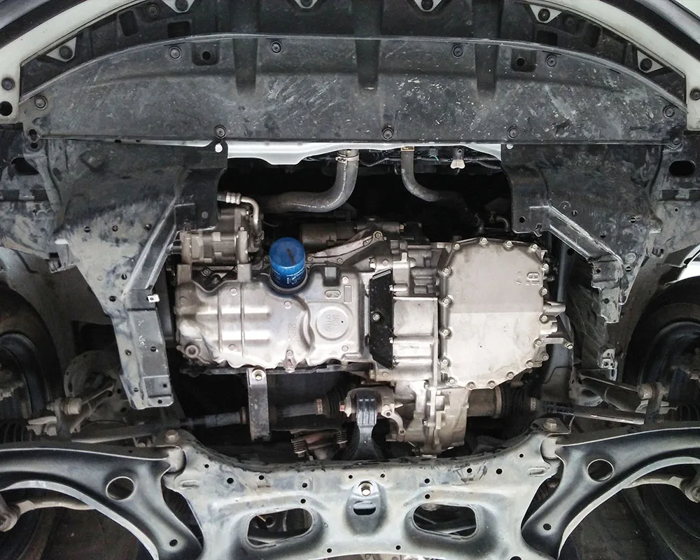 Nuevo Panel de placa de guardabarros de barro negro de mayor calidad debajo del protector contra salpicaduras para Honda ‌ VEZEL ‌   2015-2018 1.5T