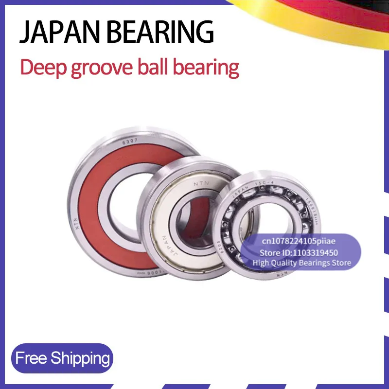 Made in Japan NTN Deep groove ball bearing 6000 6001 6002 6003 6004 6005 6006 6007 6008 6009 6010 6011 6012 ZZ 2RS OPEN LLU C3