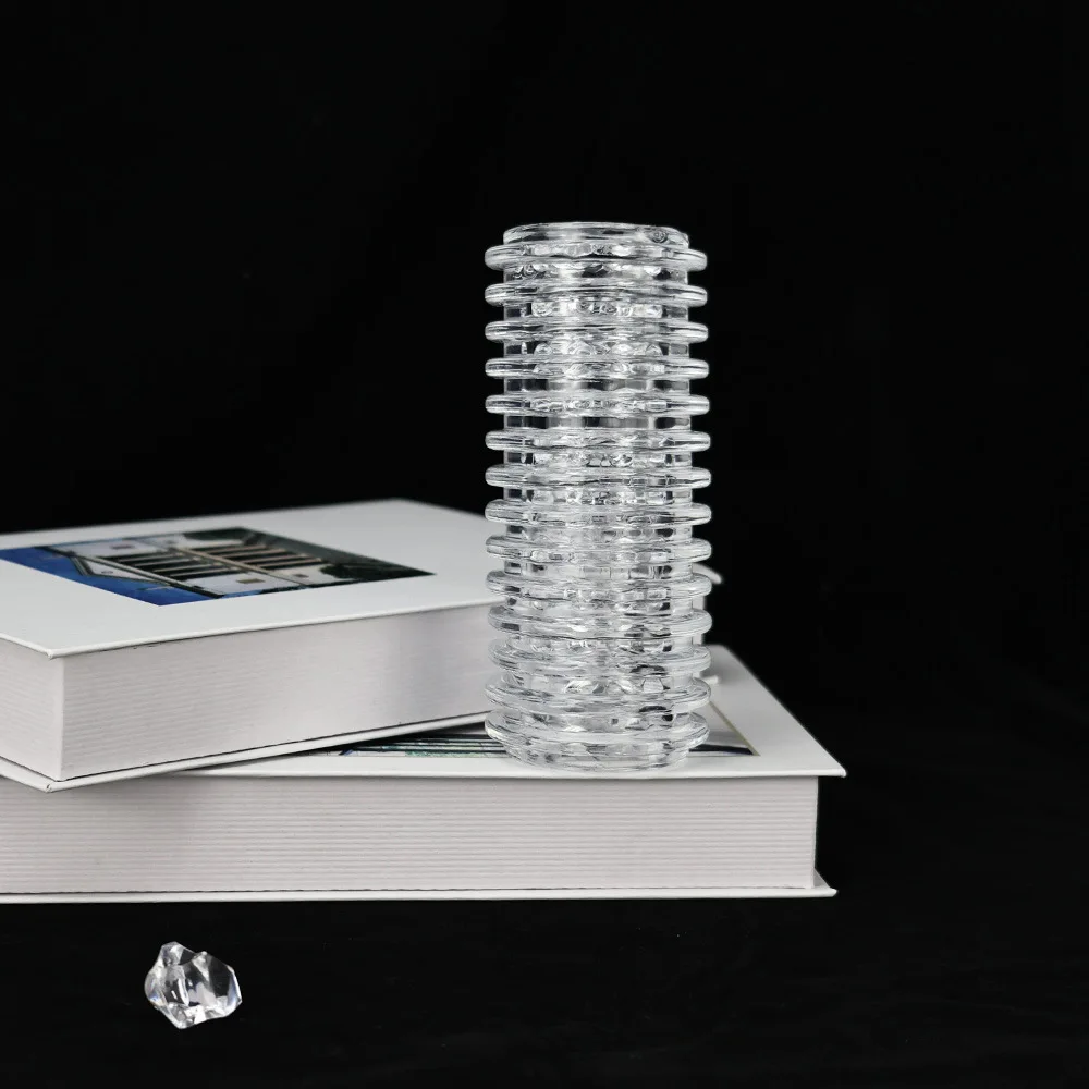 شفافة عالية TPE لدغ قناة ذكر الاستمناء دوامة كم المدرب الكبار لعبة الجنس للرجال جهاز استمناء