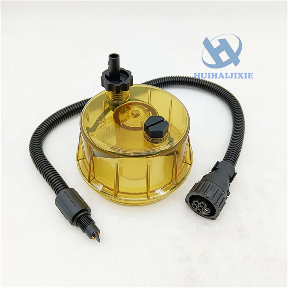 Construction Machinery Parts 11110737 Oil Water Seperator With Cap Bowl For Volvo EC210 EC460