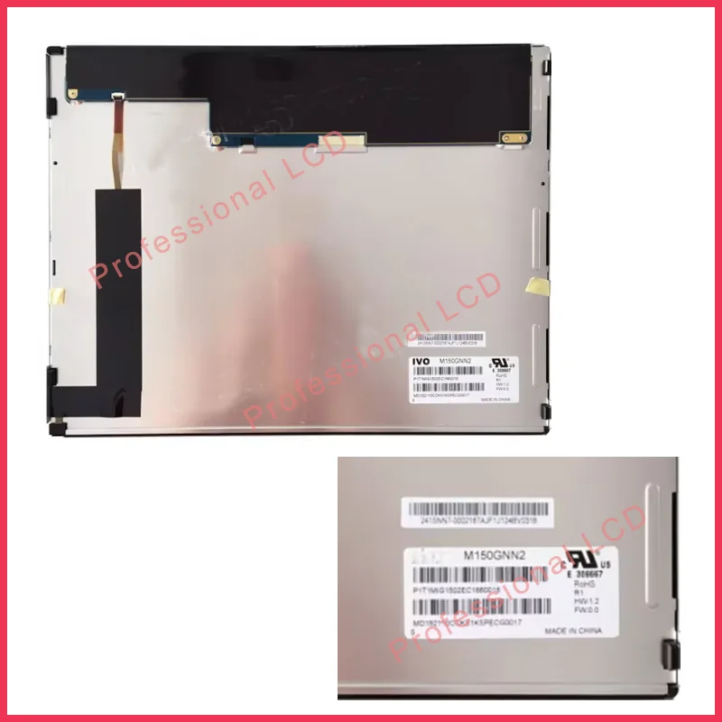 

M150GNN2 R2 R3 Оригинальный 15-дюймовый ЖК-экран M150GNN2 R0 M150GNN2 R1, M150GNN2 R2, M150GNN2 R3 Замена TFT ЖК-дисплея