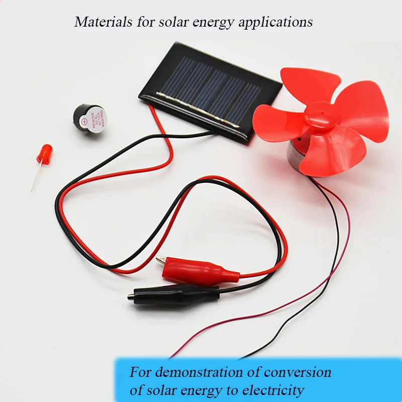 Demonstration Materials for Solar Energy Applications Solar Energy Conversion Physics Experimental Teaching AIDS