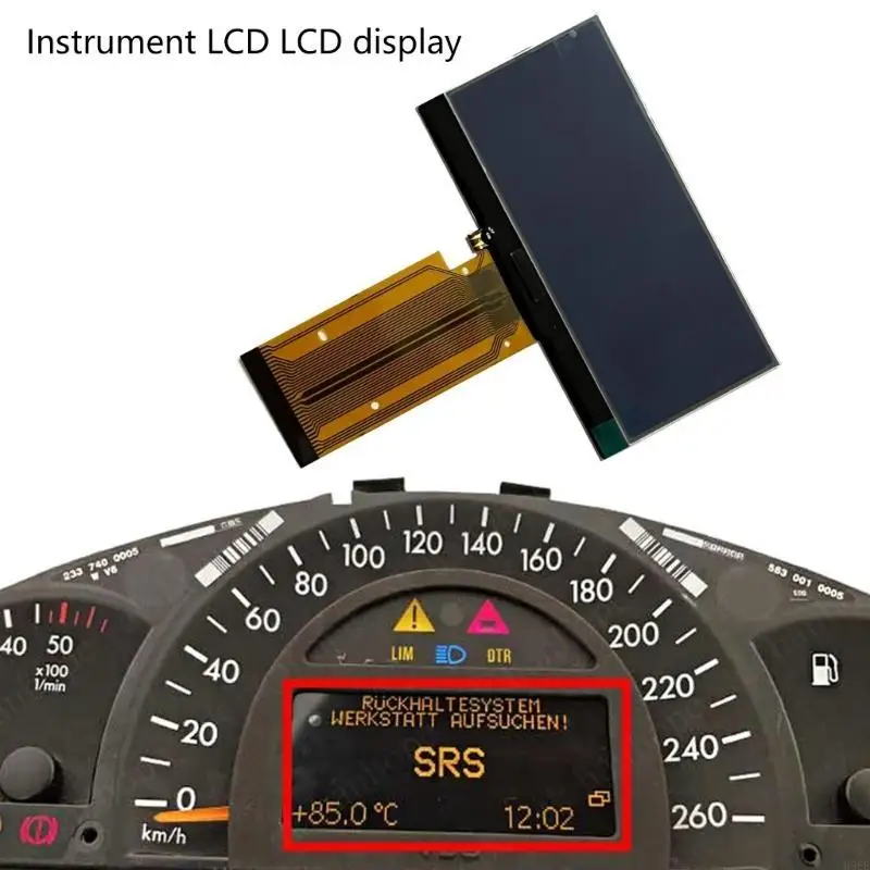 

Replacement LCD Display for W203 C200 C230 C240 Instrument Cluster Pixel Missing Repair Dashboard LCD Screen Display H9EE