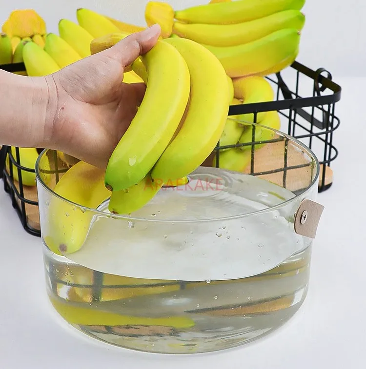 1PCS Simulated Banana Fake Fruit Model Decoration Prop Toy Supermarket Fruit Shop Pendant Banana