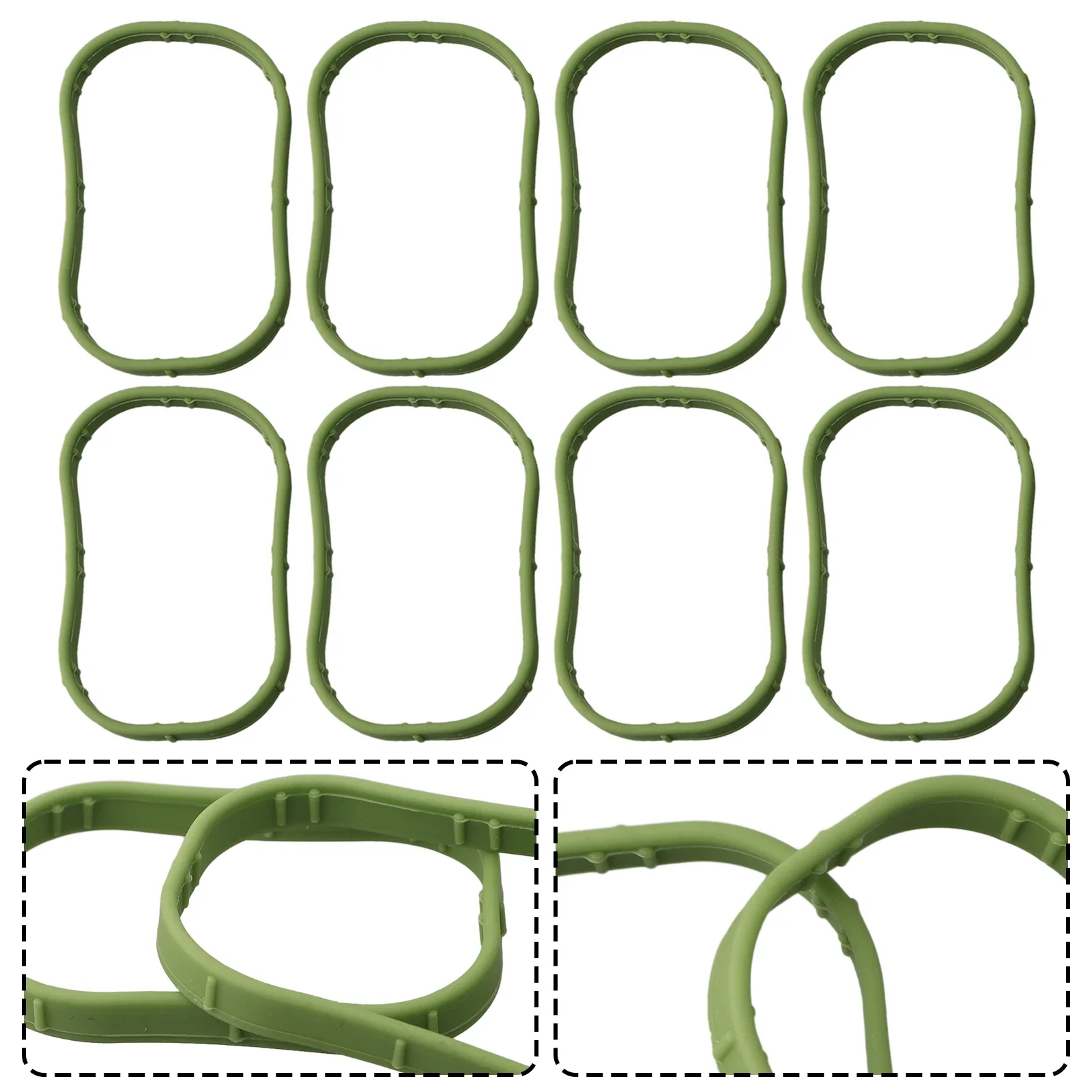 New Practical High Quality Gaskets Set Pad Kit 8pcs/set Accessories Car LR010881 Parts Replacement Rubber Vehicle