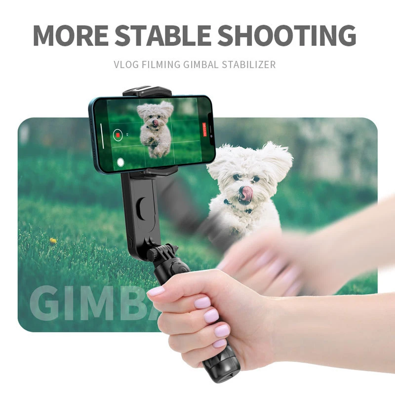 Gimbal Stabilisateur Estabilizador Selfie Stick Fill Light Smartphone Baseus Handheld Action Kameralar Bluetooth Tripod Gymbal