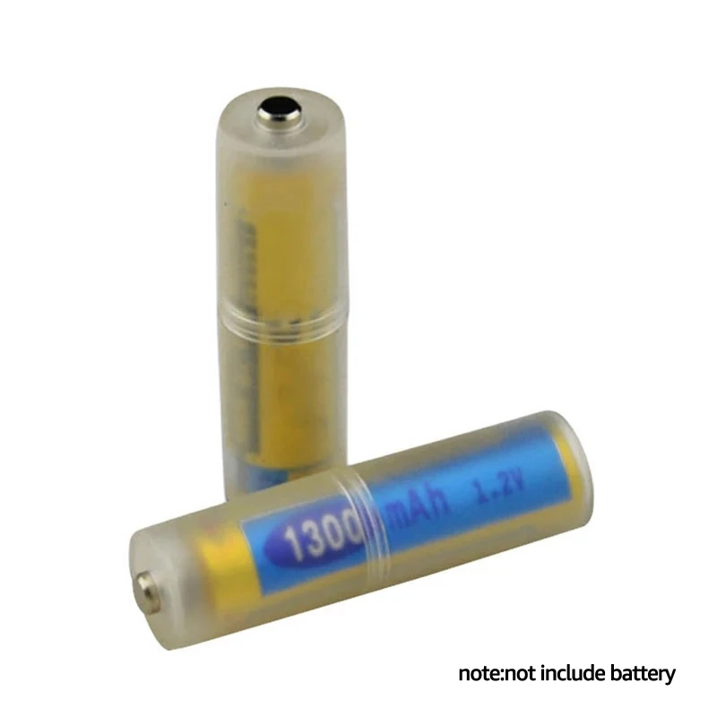 Boîte conteneur batterie Durable, 4 pièces, convertisseur batterie taille AAA à AA, stockage pour