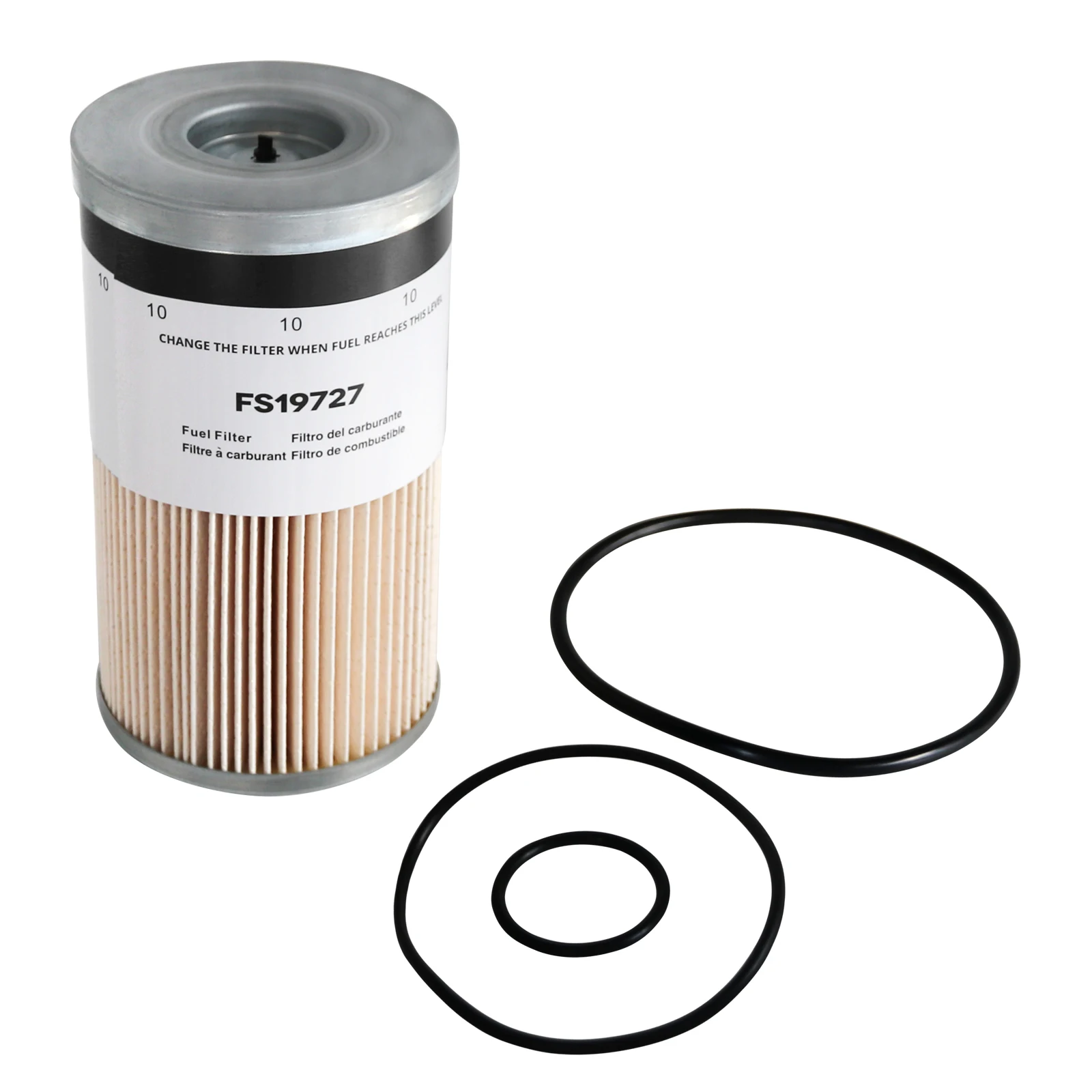 FS19727 Fuel Filter Water Separator for Kenworth Cummins ISX ISM ISX15 X15 Engine Replaces FS19729,FS19536,382113,P550467