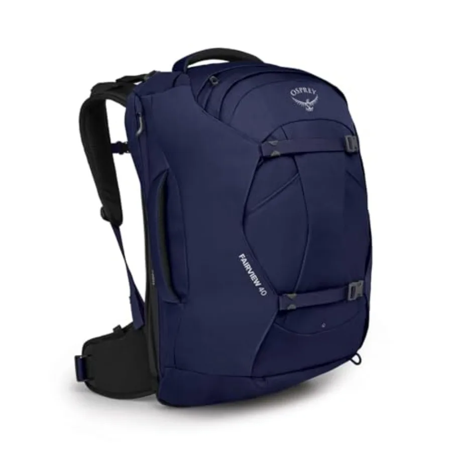 حقيبة ظهر للسفر للسيدات من Osprey Fairview 40L باللون الأزرق الداكن #1
