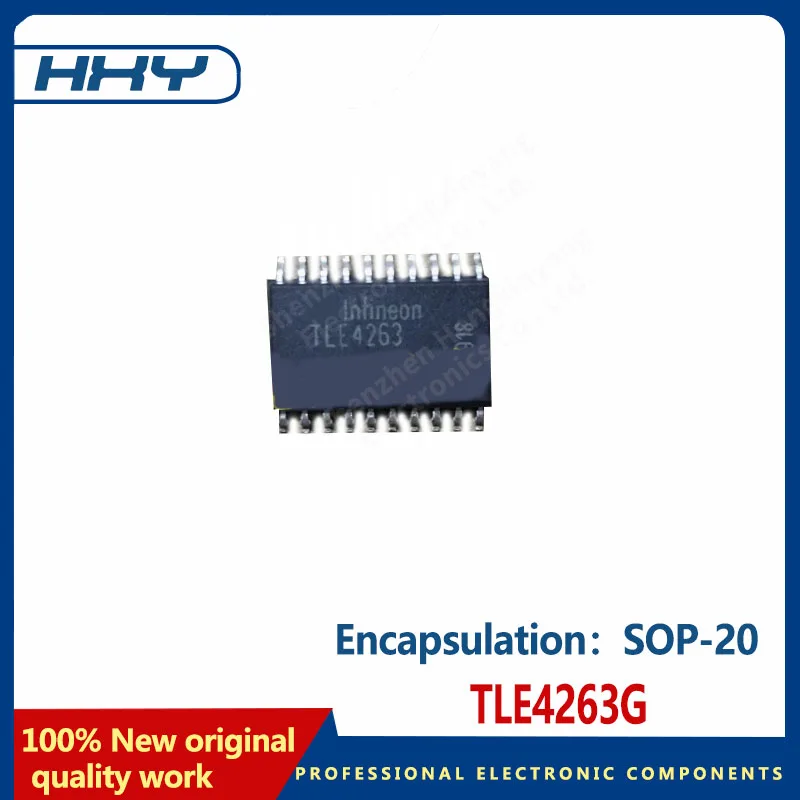 10pcs   TLE4263G automotive computer board vulnerable chip package SOP-20