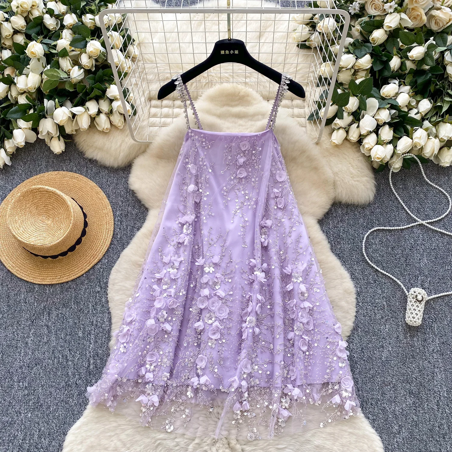 

Women Chic Elegant sleeveless loose slim Beach Dress Sexy Evening Fashion mini dress women clothing