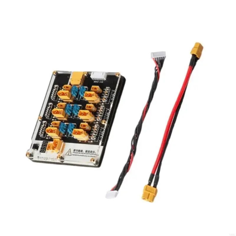 6 Way Battery Board 40A XT60 XT30 Suitable For 2-6S Batteries Efficient N0HC