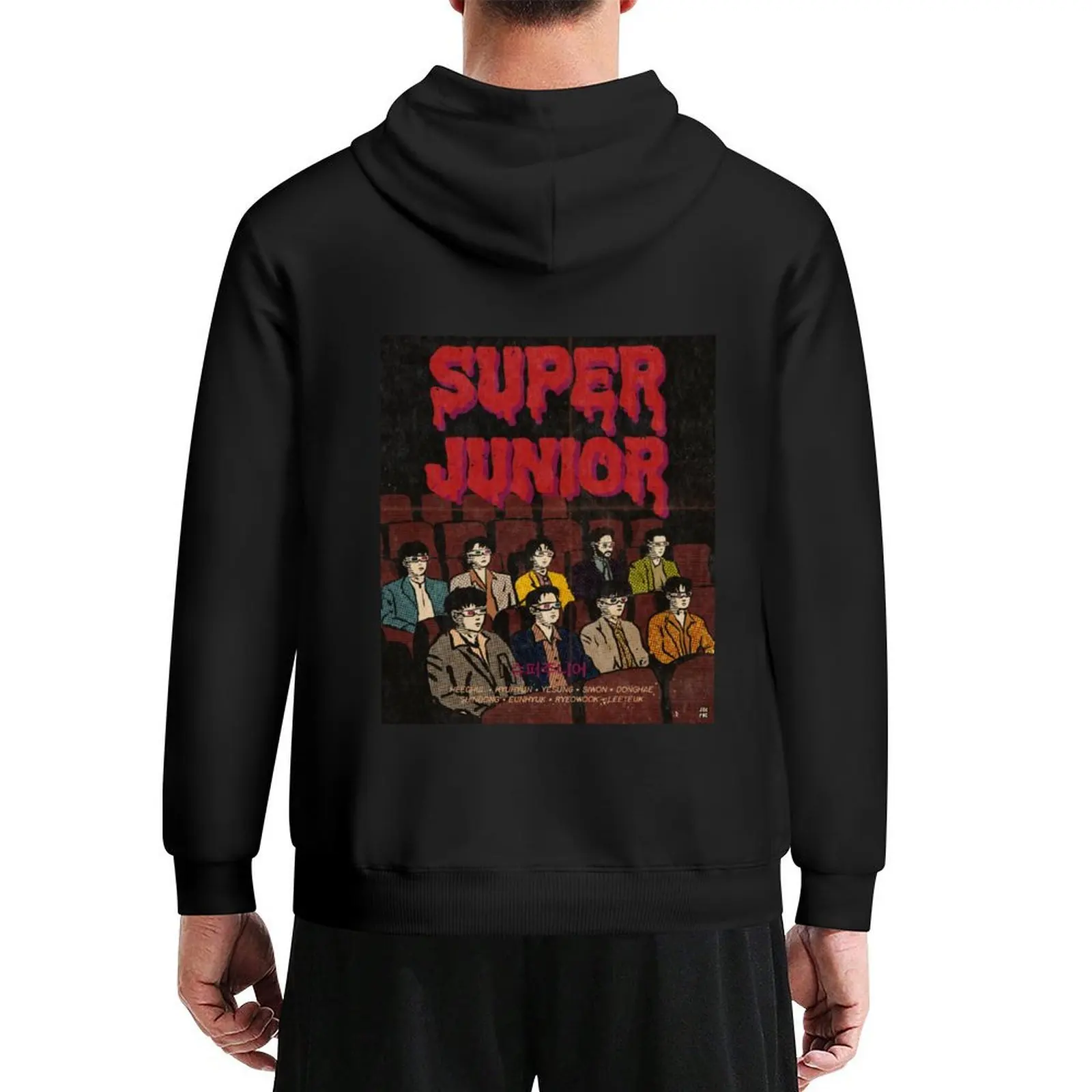 

Hallyu Kings Horror Movie Poster Hoodie autumn men clothing men's sweat-shirt new in hoodies & sweat-shirt