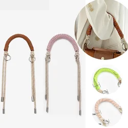 40cm New Nylon Women Braided Rope Shoulder Strap Handle Bag Strap Belt Purse Straps Bag Handle for Mini Evelyn Armpit Bag