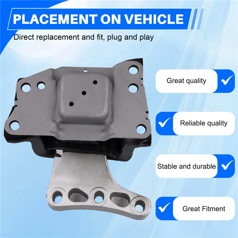 

6RF199262L New Right Engine Mounting For Vento 1.6L 6RF199262Q