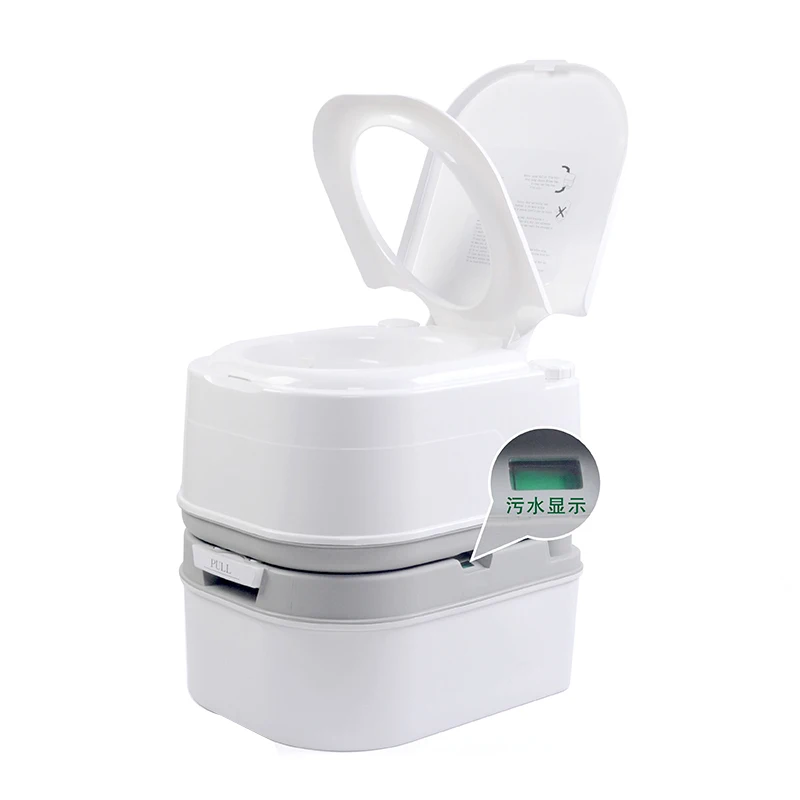 Factory 24L Portable Camping Travelling Hiking RV Toilet Outdoor Camper Portable Travel Toilet
