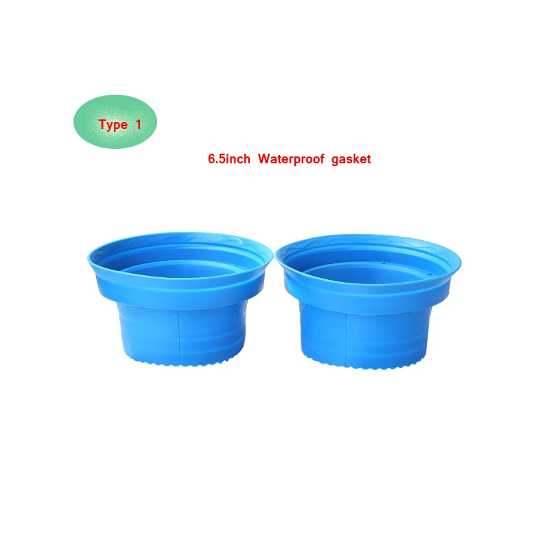 2pcs /Lot 6.5 Inch Car Speaker Cover Silicone Waterproof Gasket Audio Universal Bracket Shockproof