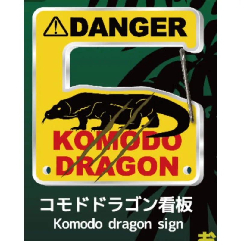 Chaveiro Mosquetão com Designs de Répteis Fofos e Únicos: Lagarto, Gecko, Dragão Barbudo, Dragão de Komodo, para Mochilas e Bolsas