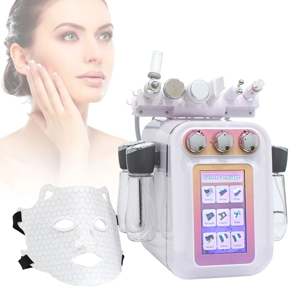 

New Water Dermabrasion Machine Deep Facial Cleaning Lifting Water Oxygen Spray Skin Care Bubble SPA Beauty Equipment